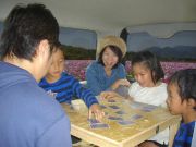 �n�C�G�[�X�@�育�����x�b�h�L�b�g�Ńg�����v���Ă���摜�B