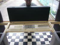 ハイエースベッドキットに最後部のマットを置いた状態